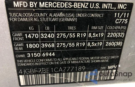 4JGBF7BE1CA777189